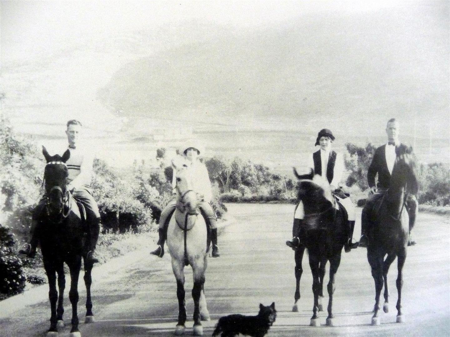 Horseback Ridig Palos Verdes 1920's